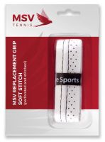 Tennis Basisgriffbänder MSV Soft Stich white 1P