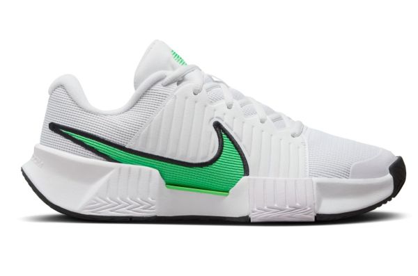 Zapatillas de tenis para mujer Nike Zoom GP Challenge Pro - white/poison green/black