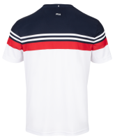 Muška majica Fila T-Shirt Malte - white/fila red/navy Muška majica Fila T-Shirt Malte - white/fila red/navy
