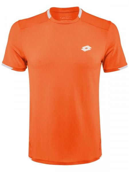 Męski T-Shirt Lotto Top Ten Tee PL - red orange