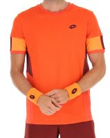 Herren Tennis-T-Shirt Lotto Tech I D1 Tee - grenadine red