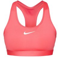 Damski stanik Nike Swoosh Medium Support Non-Padded Sports Bra - Różowy