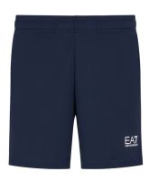 Shorts de tennis pour hommes EA7 Man Jersey - Bleu