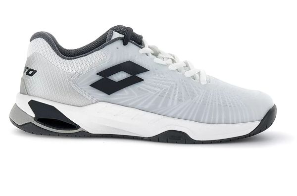 Vīriešiem tenisa apavi Lotto Mirage 100 II SPD - all white/asphalt/vapor gray