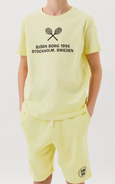  Björn Borg Tee Sport G - yellow pear