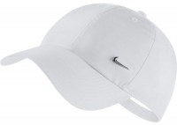 Čiapka Nike H86 Metal Swoosh Cap - white/metallic silver