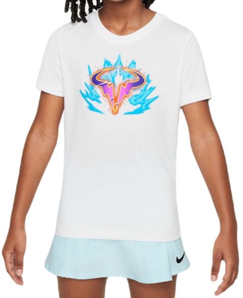 Chlapčenské tričká Nike Kids Dri-Fit Rafa T-Shirt - white