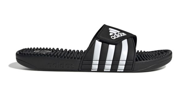 Flip-Flops Adidas Asissage Slides - Schwarz, Weiß