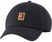 Kapa za tenis Nike H86 Court Logo Cap - black/binary blue