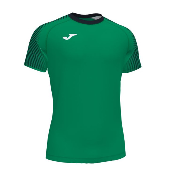 Herren Tennis-T-Shirt Joma Hispa III Short Sleeve T-Shirt M - green