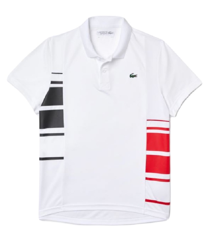 Vanærende gør ikke server Lacoste Men's SPORT Colour-block Piqué And Mesh Polo Shirt - white/black/red/black  | Tennis Shop Strefa Tenisa | Tennis Zone