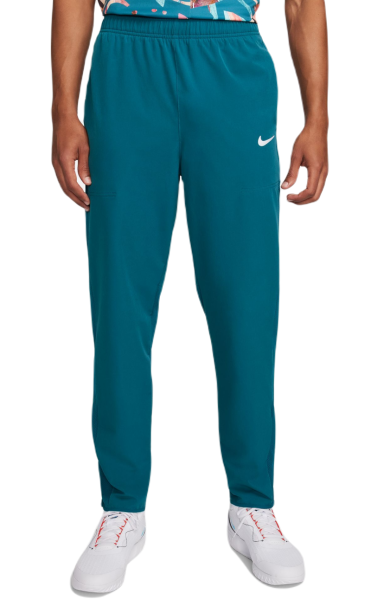 Męskie spodnie tenisowe Nike Court Advantage Trousers - geode teal/geode teal/white