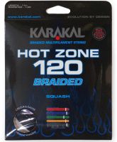Squash húrok Karakal Hot Zone Braided (11 m) - black