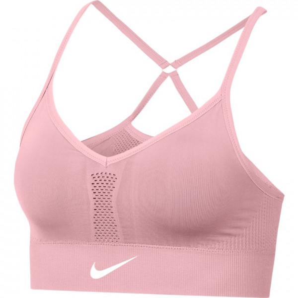  Nike Indy Seamless Bra - pink glaze/white
