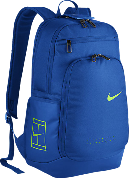 Nike Court Tech Backpack 2.0 paramount blue ghost green Tennis Zone Tennis Shop