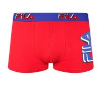 Sportinės trumpikės vyrams Fila Boxer Elastic Logo 1P - red
