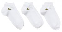 Chaussettes de tennis Lacoste SPORT Low-Cut Cotton Socks 3P - white/white/white