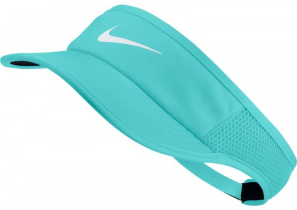  Nike Aerobill Feather Light Visor - aqua light/white