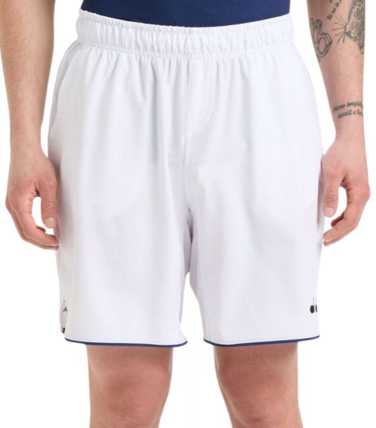 Férfi tenisz rövidnadrág Diadora Core Bermuda - optical white