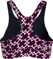 Sportski grudnjak Tommy Hilfiger Mid Intensity AOP Racer Bra - monogram Sportski grudnjak Tommy Hilfiger Mid Intensity AOP Racer Bra - monogram