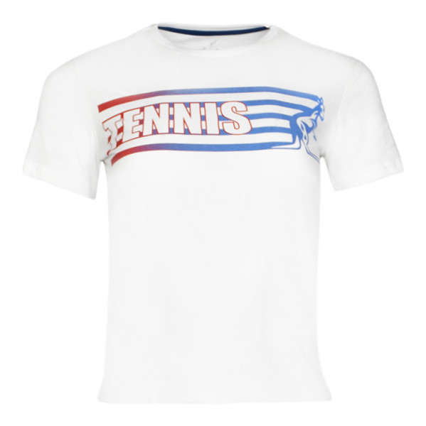 Тениска за момчета Australian Jersey T-Shirt with Print S.L. - bianco