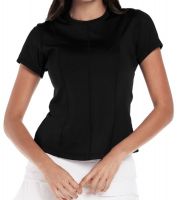 Damen T-Shirt Lucky in Love Core Center Court Short Sleeve - black