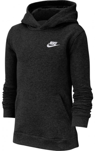 Jungen Sweatshirt  Nike Sportswear Club PO Hoodie B - black/white