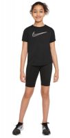Dievčenské tričká Nike Dri-Fit One SS Top GX G - black/white