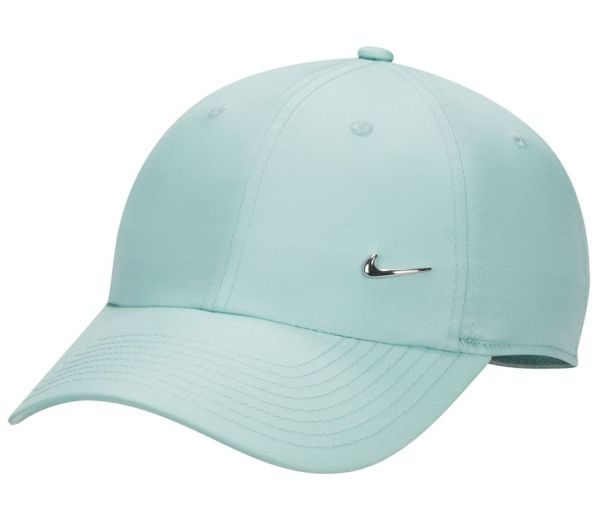 Καπέλο Nike Dri-Fit Club Unstructured Metal Swoosh Cap - mineral/metalic silver