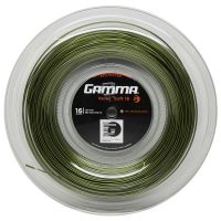 Tennis String Gamma Verve Soft (110 m) - yellow/black