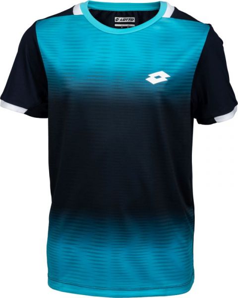 T-krekls zēniem Lotto Top B IV Tee 2 - blue atoll/navy blue