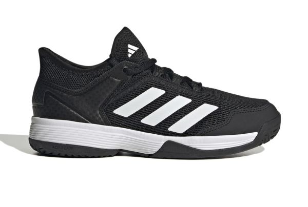 Juniorská obuv Adidas Ubersonic 4 K - core black/cloud white/cloud white