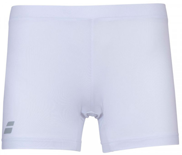 Shorts Babolat Compete Shorty Girl - white/white