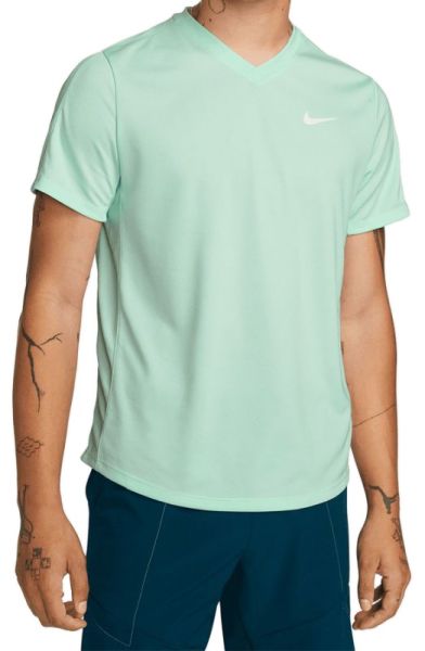 T-krekls vīriešiem Nike Court Dri-Fit Victory - mint foam/mint foam/white
