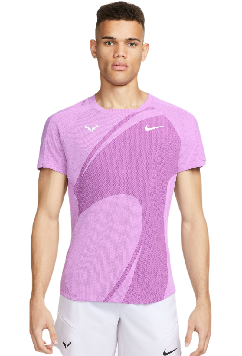 gips bryder ud bjærgning Men's T-shirt Nike Dri-Fit Rafa Tennis Top - rush fuchsia/white | Tennis  Zone | Tennis Shop