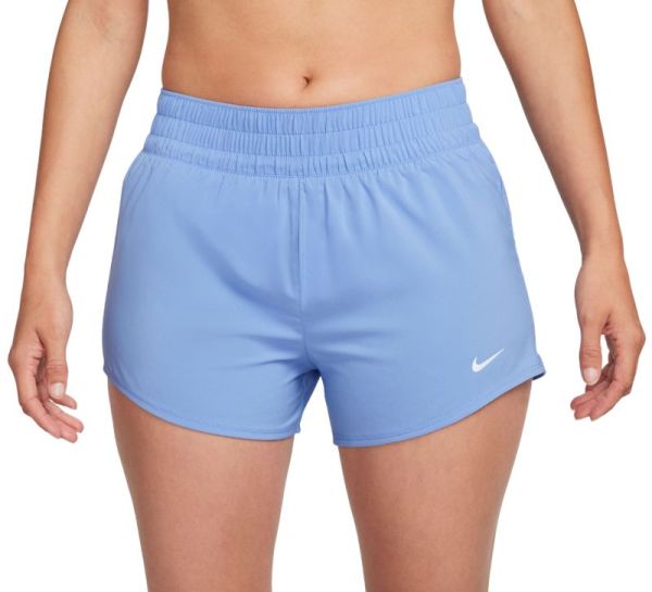 Pantaloncini da tennis da donna Nike Dri-Fit One 3in Short - polar/reflective silver