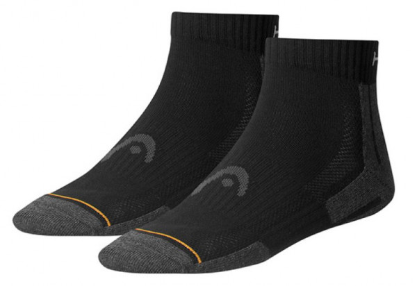 Чорапи Head Performance Quarter 3P - black