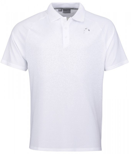 Мъжка тениска с якичка Head Performance Polo II Shirt M - white