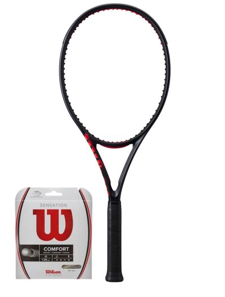 Tennis racket Wilson Clash 100UL V3.0 - strung