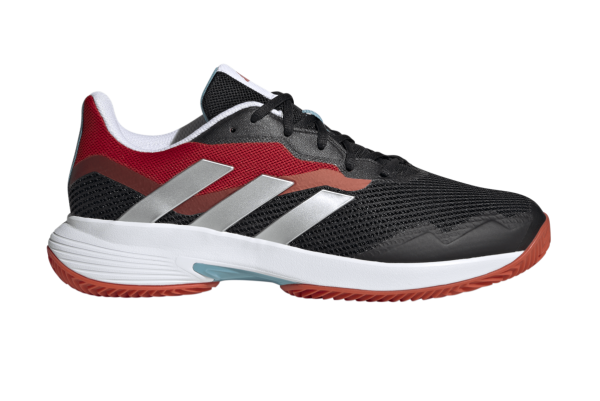 Мъжки маратонки Adidas CourtJam Control M Clay - core black/cloud white/better scarlet