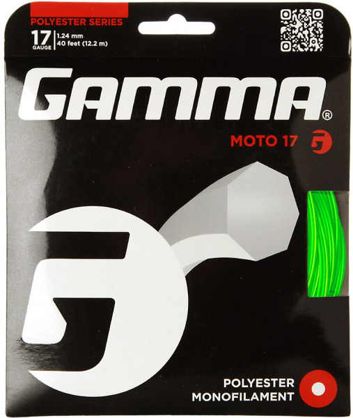 Tennis-Saiten Gamma MOTO (12.2 m) - lime