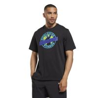 Muška majica Reebok Les Mills Oversized Tee - black Muška majica Reebok Les Mills Oversized Tee - black
