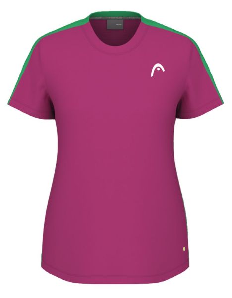Tenisa T-krekls sievietēm Head Tie-Break T-Shirt - vivid pink