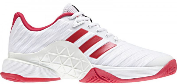  Adidas Barricade W - white/scarlet