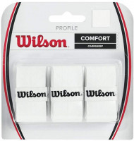 Grips de tennis Wilson Profile 3P - white