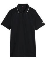 Мъжка тениска с якичка Wilson Team Seamless Polo 2.0 - black
