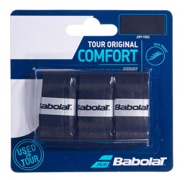 Grips de tennis Babolat Tour Original black 3P
