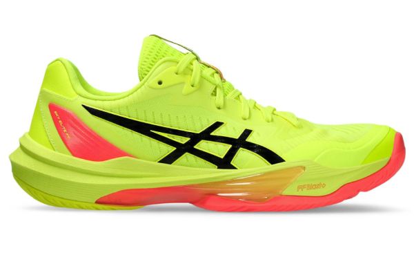 Damskie buty do badmintona/squasha Asics Sky Elite FF 3 Paris - safety yellow/black