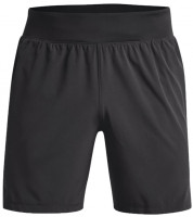 Shorts de tennis pour hommes Under Armour Men's Speedpocket 7'' Short - dark grey