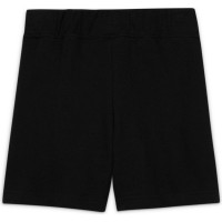 Lány rövidnadrág Nike Sportswear Club FT 5 Short G - black/white Lány rövidnadrág Nike Sportswear Club FT 5 Short G - black/white